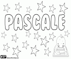 Pascale, name of Latin origin derived from Paschalis, its meaning is from the Passover. Pascale, French name for girl