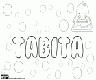 Tabita, name of Aramaic origin, comes from Tabitha, its meaning is gazelle
