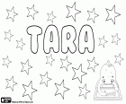 Tara, feminine name with different meanings and origins. Tara, name of Gaelic origin, its meaning is star. Tara, name of a hindu goddess and a female Buddha. Tara, diminutive of Tamara. Tara has variants and Tarah and Taralyn among others