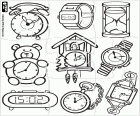 Puzzle with a complete and varied collection of watches