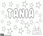Tania, feminine name of Russian origin. Tania, variant of Tanya and Tanja, abbreviated name of Tatiana. Tania, name used in several languages