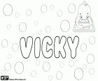 Vicky, short form of Victoria, variant of Vicki and Vikki among others