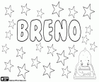 Breno, name for child in portuguese, name derived from Brennus