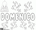 Domenico, Italian name for boy. Domenico, variant of Dominico, name of Latin origin, derived from Dominicus