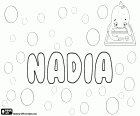 Nadia, feminine name of Slavic origin, which means hope. Nadia, variant of Nadja, Russian name for girl. Nadia, female name of Arabic origin that appears in the Quran. Nadia, name used in many languages