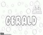 Gerald, male name of Germanic origin, derived from Gairowald. Name used in English and in German. It is also used in French written as Gérald