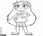 Star Butterfly is a magical princess of the Mewni dimension that is sent to the planet Earth as a foreign exchange student