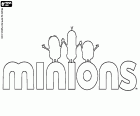 The logo of film animation Minions
