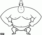 Dumo the Sumo, a sumo wrestler, character of Minions's film