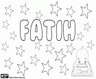 Fatih, male name used in Turkey. Fatih, name of arabic origin, variant of Fathi, its meaning is conqueror
