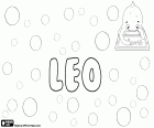Leo, name for child in many languages with various origins. Leo, name of Latin origin which means lion. Leo, diminutive of many other names that begin or end in leo, like Leopold, Leonel or Lionel, Leonardo, Pantaleon or Galileo among others. Also used as a diminutive for female names as Leonarda, Leopolda, Leonora or Leonela