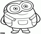 Bob, the little minion which forms part of the expedition in search of a new master. Bob, a character in the film the Minions