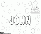 John, name for boy in English, comes from the Hebrew names Yehohanan or Yohanan