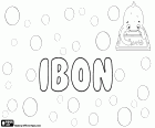 Ibon, name in Basque and Aragonese for boy. Ibon, name derived from ibai, the Basque word which means River. Ibon, variant for the name of Germanic origin Ivo