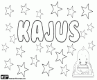 Kajus, one of the most popular male names in Lithuania. Kajus derived from the Roman name Gaius or Caius
