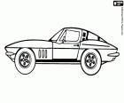 A Chevrolet car model, a 1963 Corvette