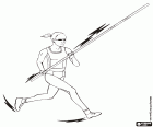 The pole vault is an olympic athletic event for men from the first games of the modern era in Athens 1896. The olympic competition for women did not begin until Sydney 2000. The approach sprint for a pole vault