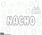 Nacho, name for boy which corresponds to a diminutive of the spanish name Ignacio, Ignatius