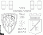 Independiente del Valle versus Atletico Nacional. The final of the Copa Libertadores 2016 in two matches between the ecuadorian club and the colombian club: the first match in Sangolquí, Ecuador, in July 22, 2016. The second match in Medellin, Colombia, in July 27, 2016