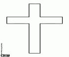 The Christian cross is the main and most popular Christianity symbol. The Crucifix of the Christian tradition is a Latin cross
