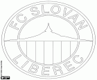 Logo of FC Slovan Liberec, football club from the city of Liberec in the Czech Republic