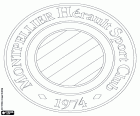 Badge of Montpellier HSC, French football club