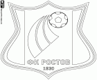Emblem of Rostov FC, football club of the city of Rostov-on-Don in Russia