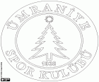 Emblem of Umraniyespor, football club of Umraniye, a large district of Istanbul located in the Asian side of the city