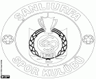Emblem of Şanlıurfa Spor Kulübü, sports club of Şanlıurfa, city of the southeast of Anatolia and capital of Şanlıurfa province. The city also is known as Urfa