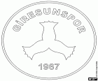 Shield of Giresun Spor Klubu, Giresunspor, football club in the city of Giresun, capital of the province with the same name in the Black Sea region