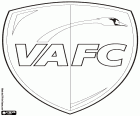 Emblem of Valenciennes Football Club, VAFC, football club based in Valenciennes, city in the North of France near the border with Belgium