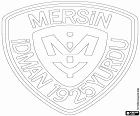 Shield of Mersin İdman Yurdu Spor Kulübü Derneği, sports club based in Mersin, a large Turkish city with port on the Mediterranean, capital of the province with the same name, in the south of Anatolia