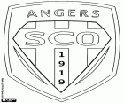 Emblem of Angers Sporting Club de l'Ouest, also known as Angers SCO, football club based in the city of Angers in western France. Angers is the capital of the Maine-et-Loire department