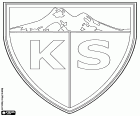 Shield of Kayseri Spor Kulübü, football club based in Kayseri, large city of Central Anatolia, capital of the province with the same name