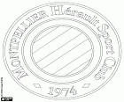 Emblem of Montpellier Hérault Sport Club, football club with headquarters in Montpellier, city of the South of France, capital of the region of the Languedoc-Roussillon