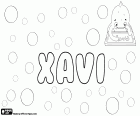Xavi, name for boy used in catalan as abbreviated variant of Xavier