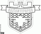 Badge of Gaziantep Spor Kulübü, Gaziantepspor Kulübü, football club of Gaziantep or Antep, city in southeastern of Turkey and capital of the homonymous province