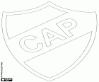 Shield of Club Atlético Platense, sports club based in Florida, residential suburb of Buenos Aires. The nickname of the club is los Calamares, the squids