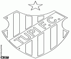 Badge of Tupi Football Club, football club based in Juiz de Fora, city of  Minas Gerais State in southeastern Brazil