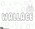 Wallace, name used preferably for boy, it comes from the Scottish surname Wallace which means foreigner or welshman