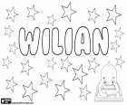 Wilian, male name used in Latin American countries is an adaptation of an english name, William