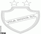 Logo of Vila Nova Futebol Clube, football club based in the city of Goiânia, the capital of the Goiás State in the Central-West Region of Brazil