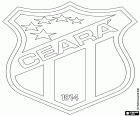 Logo of Ceará Sporting Club, football club of Fortaleza, touristic city in the North-East region and capital of the Ceará State in Brazil