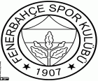 Badge of Fenerbahçe Spor Kulübü, sports club based in Kadıköy, a district in the Asian part of Istanbul with coast on Marmara Sea