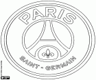 Shield of Paris Saint-Germain Football Club, PSG, sports club and football club based in Paris, the french capital