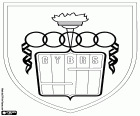 Badge of Club y Biblioteca Ramón Santamarina, sports club based in Tandil, city in the Buenos Aires province, in the east of Argentina
