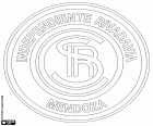 Logo of Club Sportivo Independiente Rivadavia, football club based in Mendoza, city in west of Argentina and capital of the province with the same name
