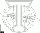 Logo of FK Torpedo Moscow, football club based in the federal city of Moscow, the capital of Russia. Futbolnyĭ Klub Torpedo Moskva, original Russian name transliterated