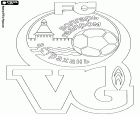Logo of FK Volgar Astrakhan, football club based in Astrakhan, port city on the banks of the Volga river and capital of Astrakhan Oblast, in the Caspian Sea region, in the south of European Russia