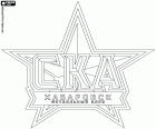 Emblem of FK SKA-Khabarovsk, football club with headquarters in Khabarovsk, the second largest city, after Vladivostok, in the Russian Far East, capital of the Khabarovsk Krai and of the Far Eastern Federal District